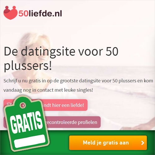 Vijftigplussers opgelet! Meld je gratis aan bij 50liefde.nl
