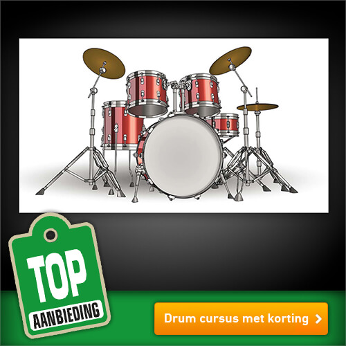 Online drum cursus nu voor maar € 27,- bij AD Webwinkel
