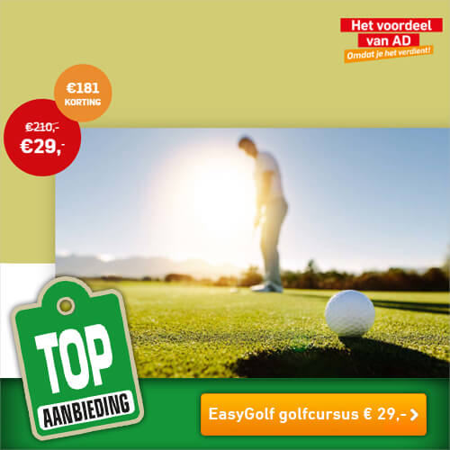 Nu de EasyGolf Golfcursus voor maar € 29,- i.p.v. € 210,-