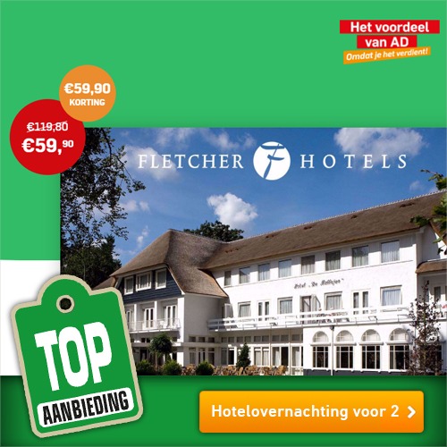 Fletcher hotelovernachting voor slechts € 59,90