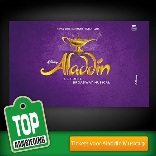 Koop tickets voor Aladdin Musical met korting tot wel 10 euro