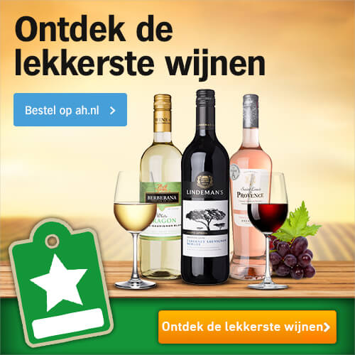 De lekkerste wijnen ontdek je op Ah.nl, bekijk het aanbod
