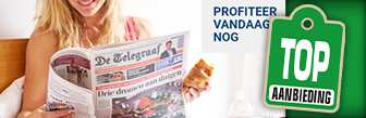 De Telegraaf digitaal lezen voor maar € 1,77 per week