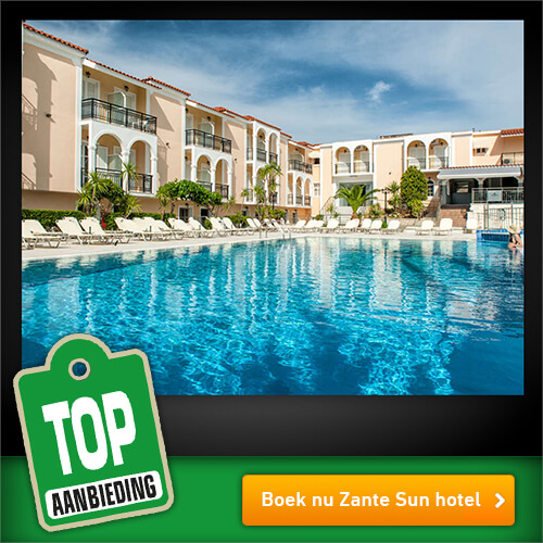 Boek nu Zante Sun Hotel in Zakynthos super voordelig