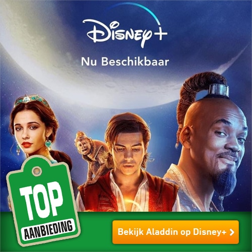 Aladdin bekijk je nu op Disney+, de streamingdienst van NL
