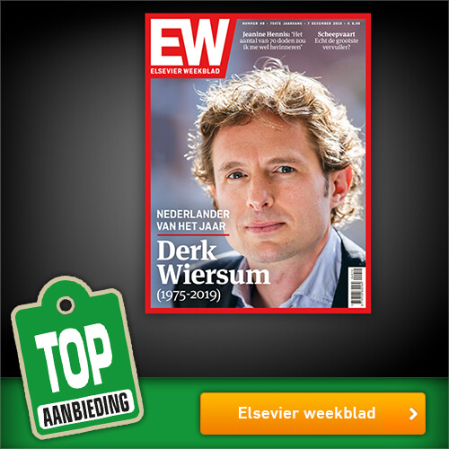 Elsevier Weekblad nu 36 maanden voor € 12,50 per maand