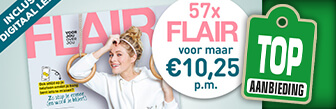 Nu 57x het magazine Flair voor € 10,25 p.m. bij Magazine.nl