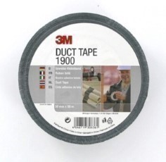 3M 1900 Duct Tape 50M x 50MM Zwart