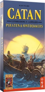 999 Games Catan Uitbreiding Piraten en Ontdekkers 5|6 spelers Bordspel