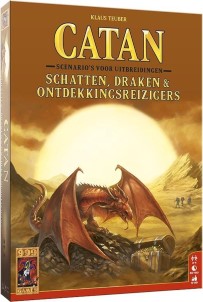 999 Games Catan Uitbreiding Schatten, Draken en Ontdekkingsreizigers Bordspel