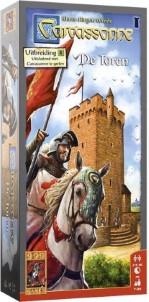 999 Games Carcassonne De Toren Uitbreiding Bordspel
