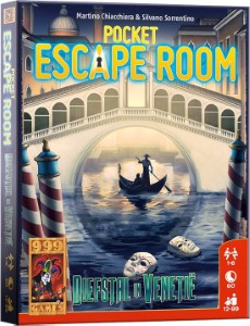 999 Games Pocket Escape Room Diefstal in Venetie Breinbreker