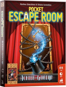 999 Games Pocket Escape Room Achter het Gordijn Breinbreker