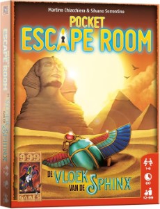 999 Games Pocket Escape Room De Vloek van de Sphinx Breinbreker