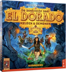 999 Games De Zoektocht naar El Dorado Helden en Demonen Uitbreiding Bordspel