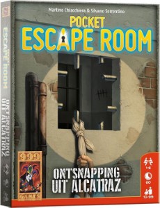 999 Games Pocket Escape Room Ontsnapping uit Alcatraz Breinbreker
