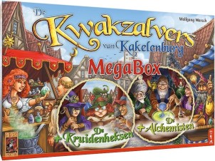 999 Games De Kwakzalvers van Kakelenburg Megabox Bordspel