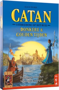 999 Games Catan Het Duel Donkere en Gouden Tijden Kaartspel