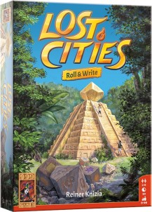 999 Games Lost Cities Roll en Write Dobbelspel