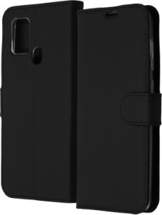 Accezz Wallet Softcase Bookcase voor de Samsung Galaxy A21s Zwart