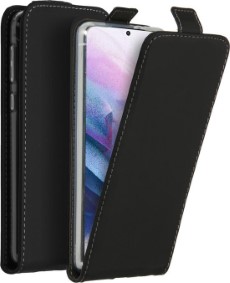 Accezz Flipcase voor de Samsung Galaxy S21 Plus Zwart