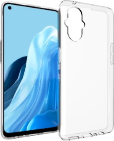Accezz Clear Backcover voor de Oppo Reno8 Lite Transparant