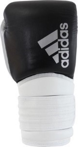 Adidas Hybrid 300 Kick|Bokshandschoenen 12 oz Zwart|Wit|Zilver