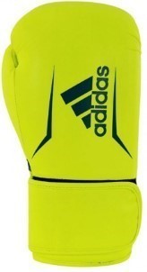 Adidas Speed 100 Kick|Bokshandschoenen 16 oz Blauw|Geel