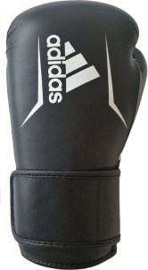 Adidas Speed 175 Kick|Bokshandschoenen 16 oz Zwart|Wit