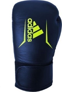 Adidas Speed 175 Kick|Bokshandschoenen 10 oz Blauw|Geel