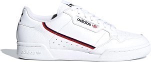 Adidas Continental 80 Heren Sneakers Cloud White|Scarlet|Collegiate Navy Maat 42