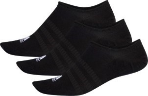Adidas Light No Show Socks 3 Pack Sneakersokken 37|39 Zwart