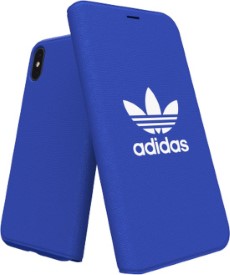 Adidas Originals Adicolor Booklet Case iPhone XS | X Blauw