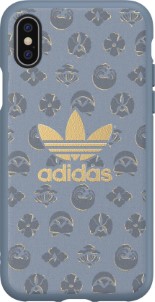 Adidas OR Moulded Backcover Case SHIBORI FW19 iPhone XS | X Blauw