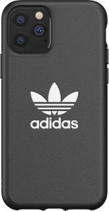 Adidas Apple iPhone 11 Pro Back Cover Leer Zwart