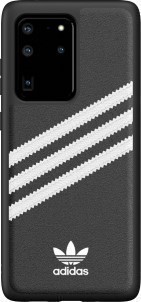 Adidas Samsung Galaxy S20 Ultra Back Cover Leer Zwart|Wit