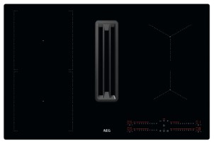 AEG CCE84543CB Inductie inbouwkookplaat met afzuiging Zwart