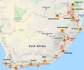 Op avontuur door Zuid Afrika 21 dagen