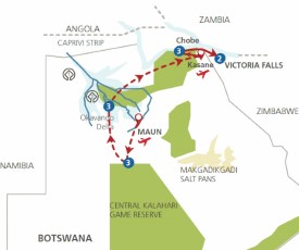 In de ban van Botswana 14 dagen