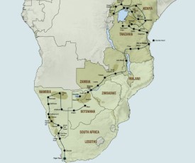 Het beste van Afrika 59 dagen Noordwaarts