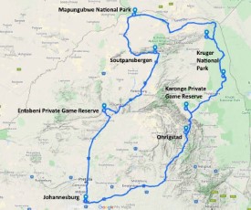 De wildparken van Limpopo 17 dagen