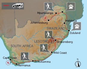 De hoogtepunten van Zuid Afrika 20 dagen