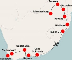 Highlights of South Africa 20 dagen