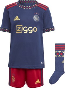 Adidas Ajax Uit Mini Kit 2022 2023 Maat 104
