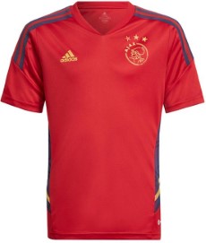Adidas Ajax Trainingsshirt 2022 2023 Rood Maat M