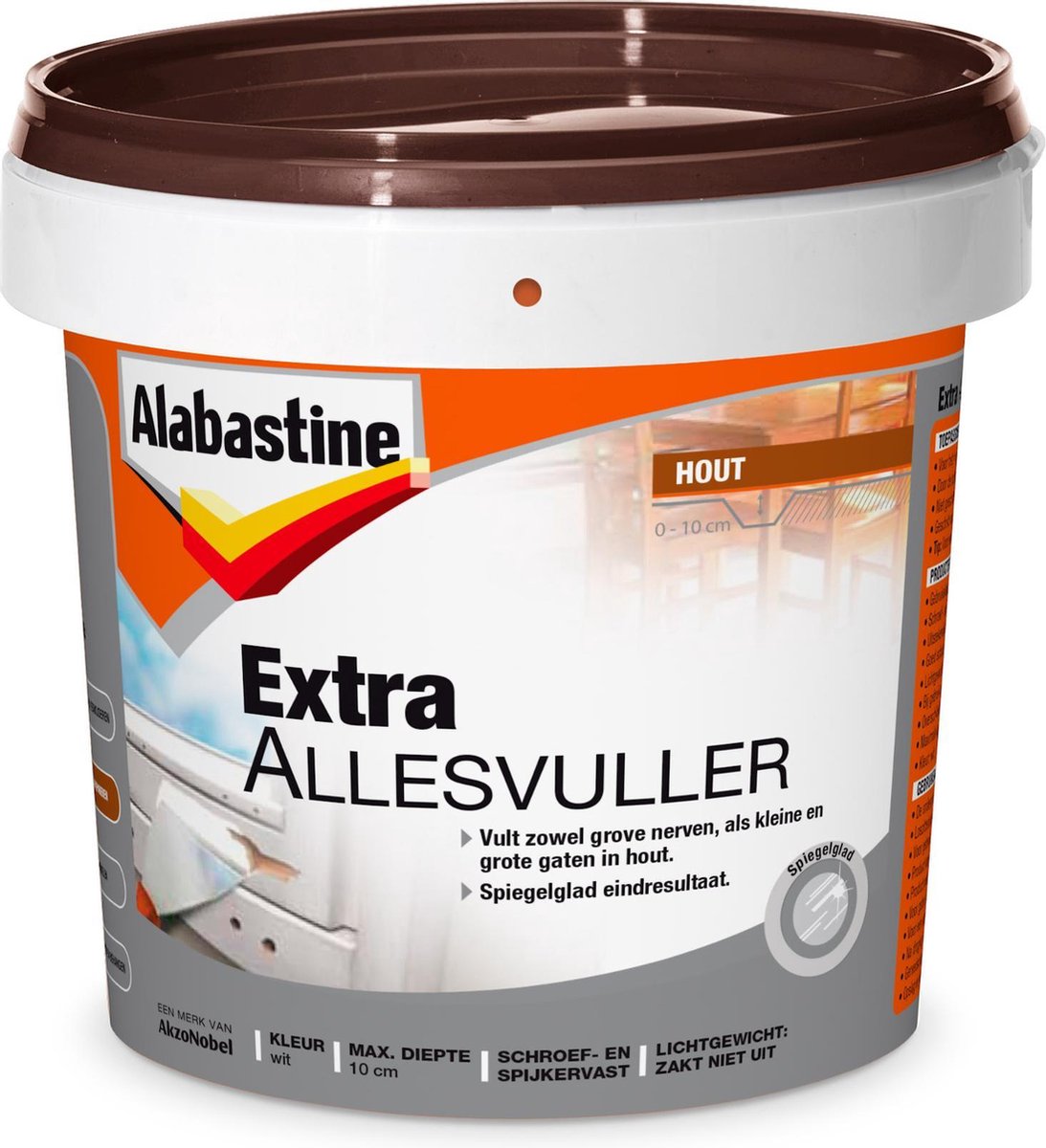 Alabastine Extra Allesvuller Hout 500ml