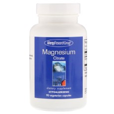 Allergy Research Group Magnesium Citrate 90 Vegetarian Capsules