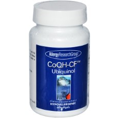 Allergy Research Group CoQH CF Ubiquinol 60 Softgels