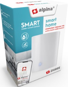 Alpina Smart Home Slimme Klimaat en Luchtvochtigheidsmeter