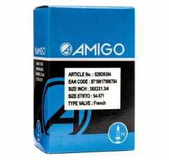 AMIGO Binnenband 26 x 2 x 1 3|4 54 571 FV 48 mm